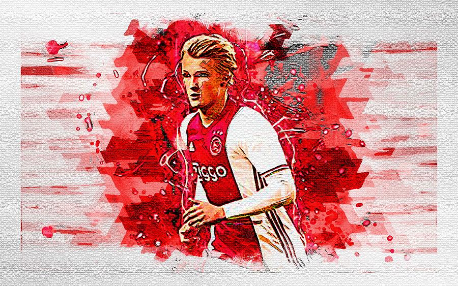 Kasper Dolberg Danish Footballers Ajax FC Soccer Dutch Eivisie Football ...