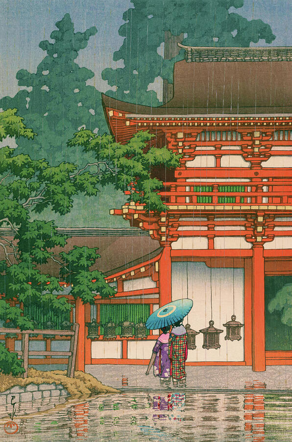 KASUGATAISHA - Top Quality Image Edition Painting by Kawase Hasui