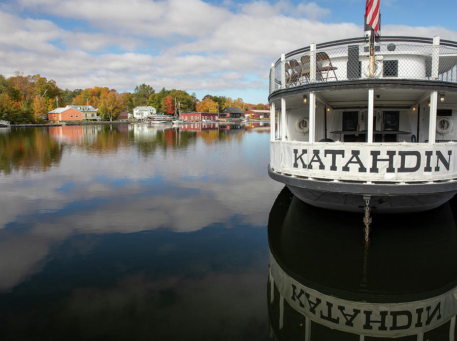Katahdin Boat Greenville Maine Photograph by Dan Sproul