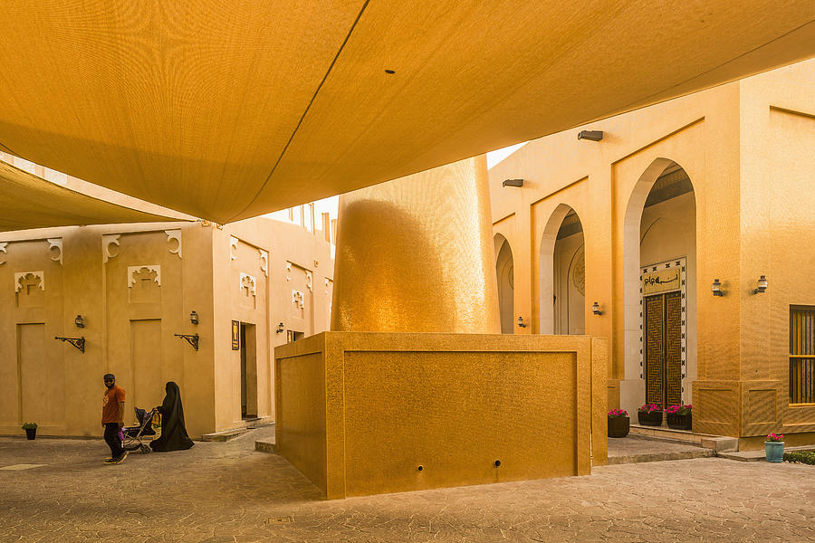 Katara Cultural Village, view of the Golden Mosque Photograph by Massimo Borchi/Atlantide Phototravel