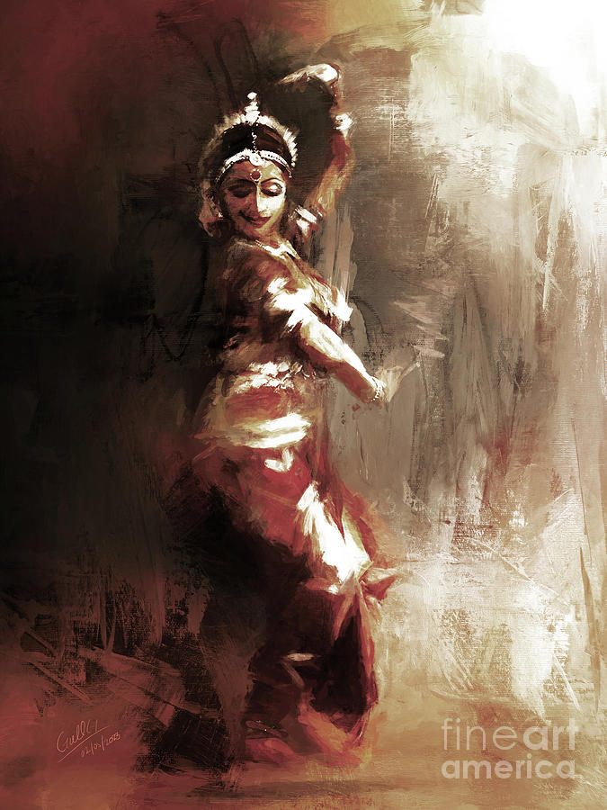 kathak dance painting