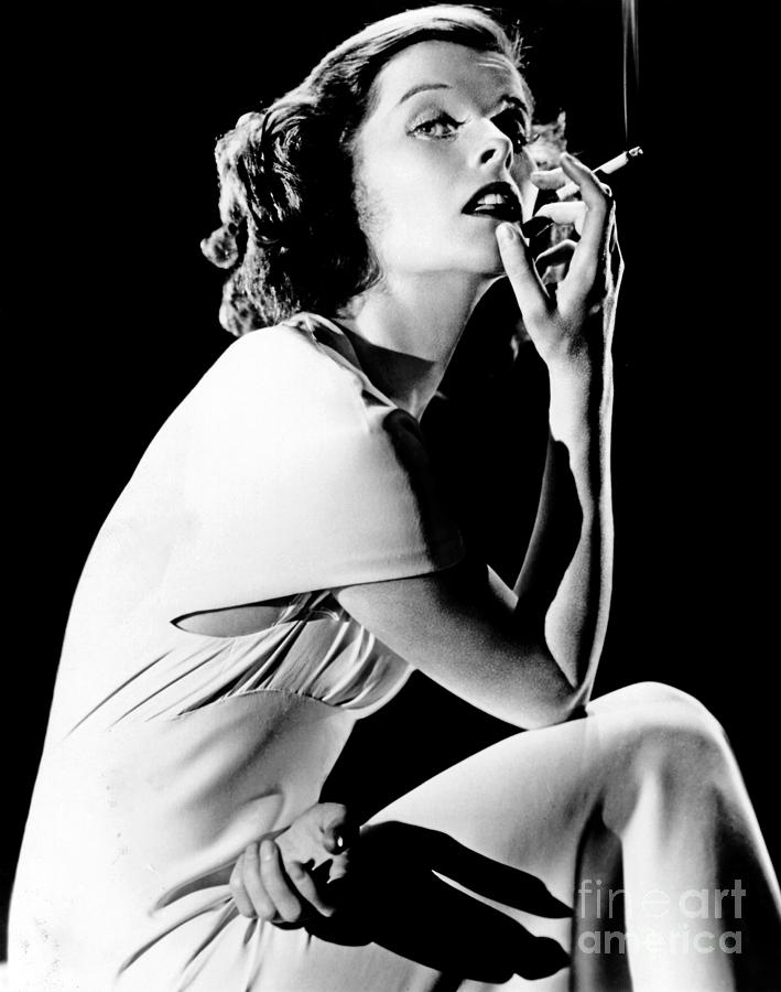 Katharine Hepburn Photograph by Sad Hill - Bizarre Los Angeles Archive