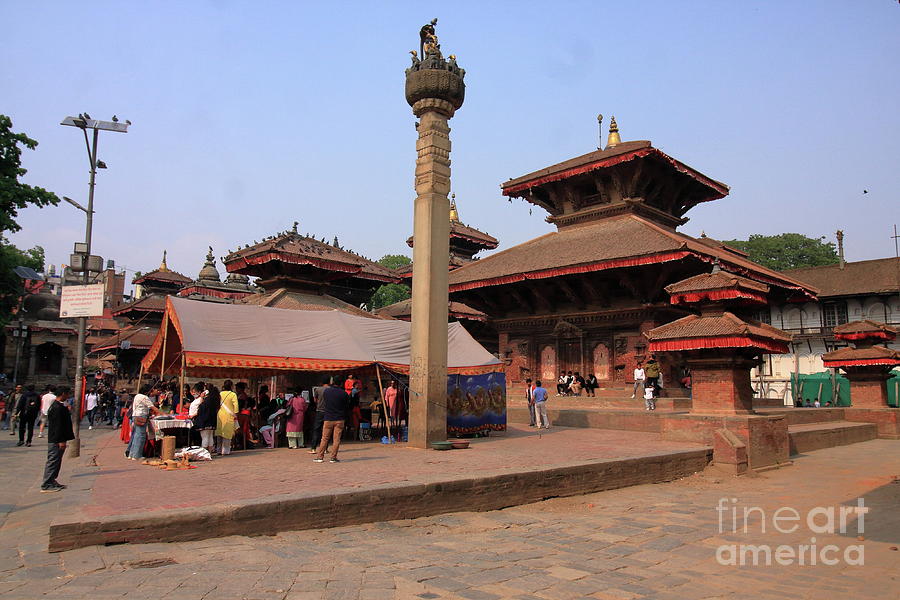 Kathmandu Durbar Square Photograph by Aidan Moran