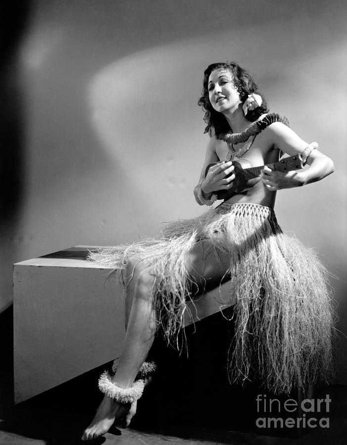 Kathryn Stanley - Mack Sennett Beauty Photograph by Sad Hill - Bizarre Los Angeles Archive