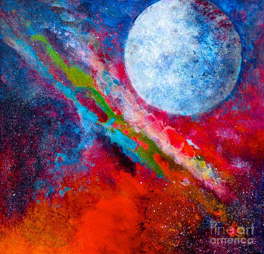 Moon Dreams Painting by Robert Birkenes