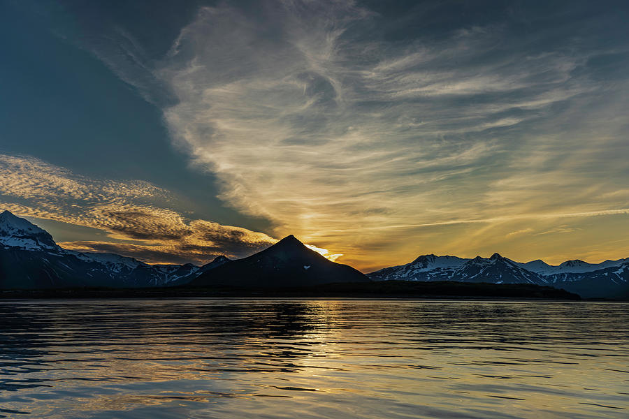 Katmai Sunset Photograph by Fran Gallogly