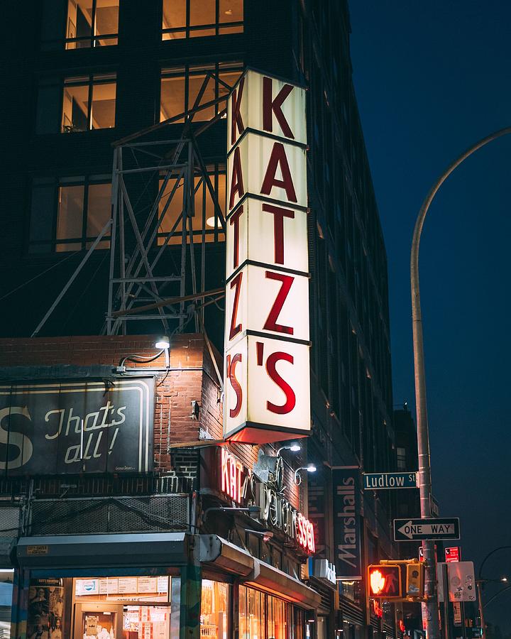 Architecture Photograph - Katzs By Night 04 by Jon Bilous