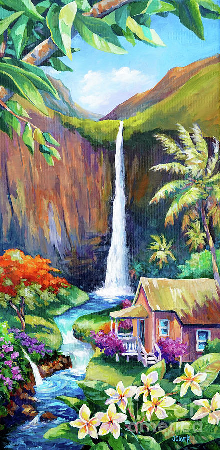 Kauai Cascades Painting
