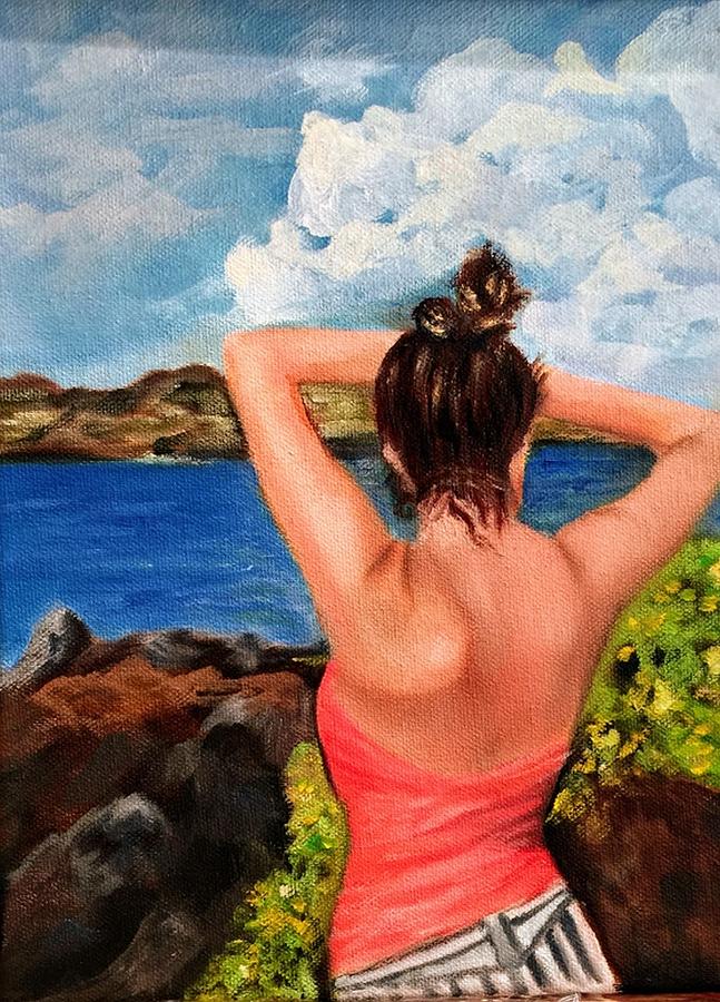 Kauai Morning Painting by Juliette Becker