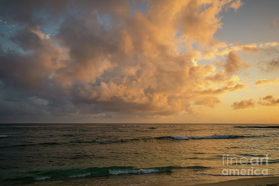 Kauai Sky Drama Photograph by Nancy Gleason