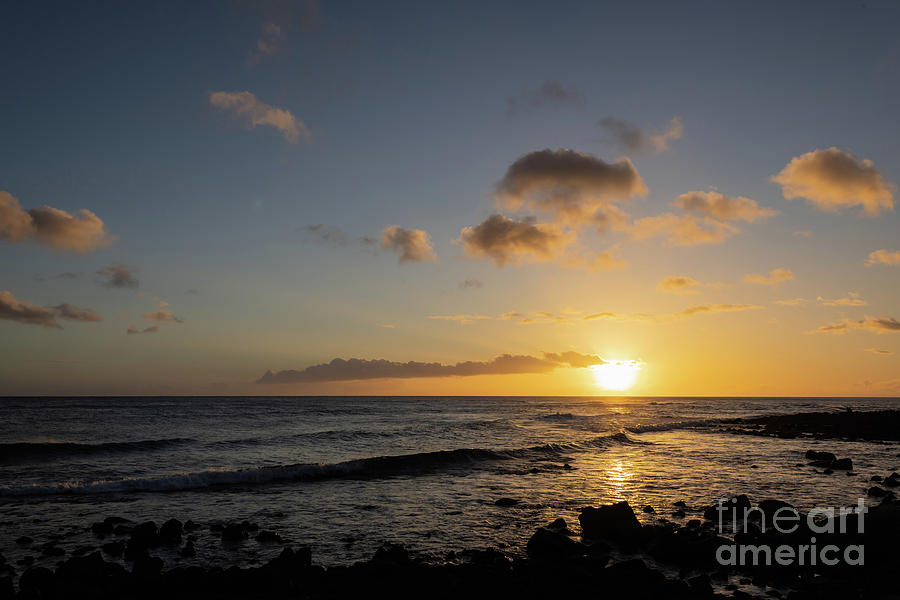 Kauai Sunset Photograph by Eva Lechner