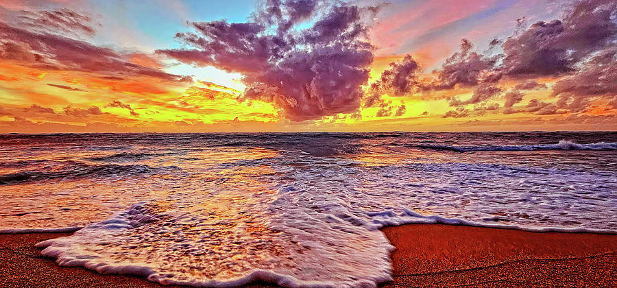 Kauia Clouds Photograph by Eric Wiles