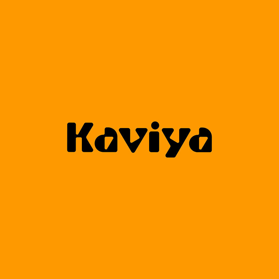 Kaviya #Kaviya Digital Art by TintoDesigns