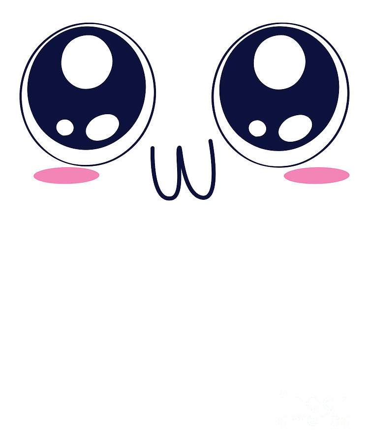 Kawaii OwO Face UwU Meme Anime Aesthetic Otaku Digital Art by ShirTom -  Pixels