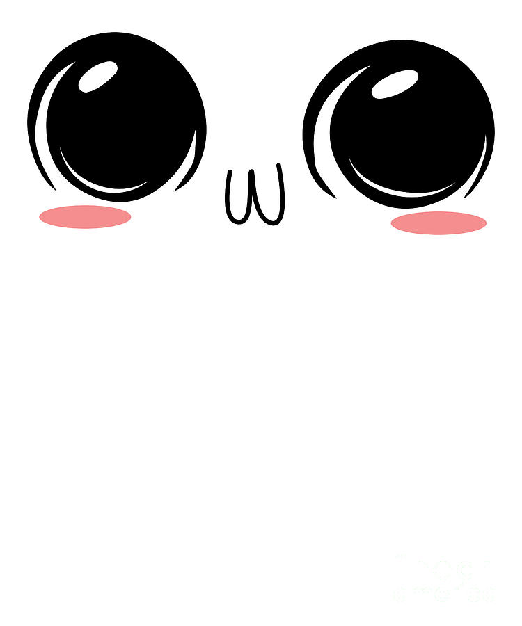 Kawaii OwO Face UwU Meme Anime Aesthetic Otaku Canvas Print / Canvas Art by  ShirTom - Pixels Canvas Prints