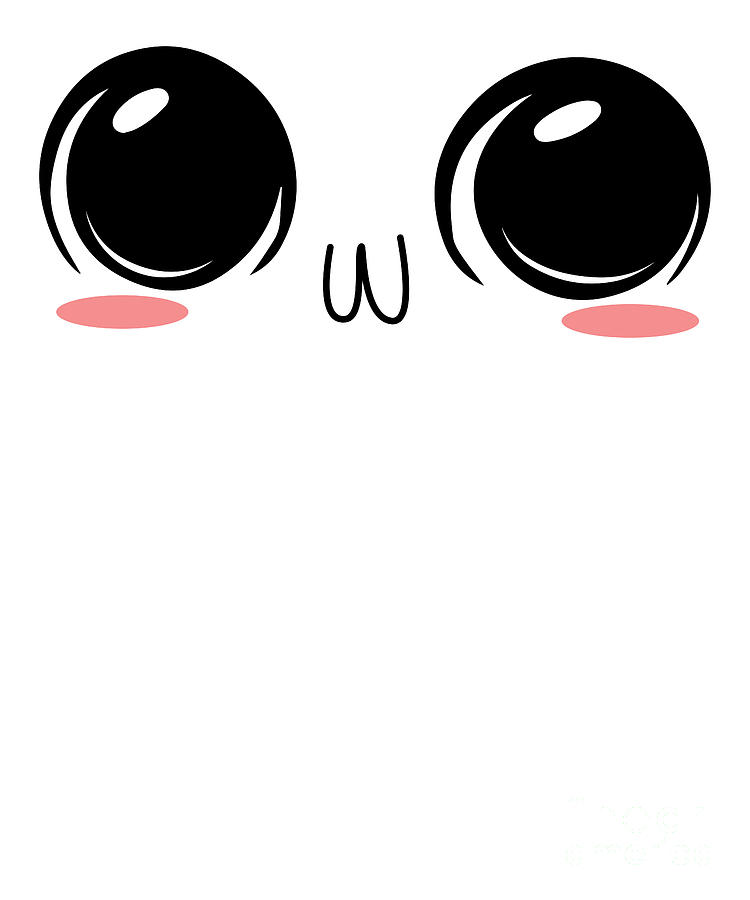 Kawaii OwO Face UwU Meme Anime Aesthetic Otaku Poster by ShirTom - Fine Art  America