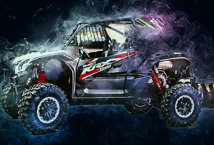 Kawasaki Teryx Krx 1000 2020 Bikes Atvs Digital Art by Edgar Dorice ...