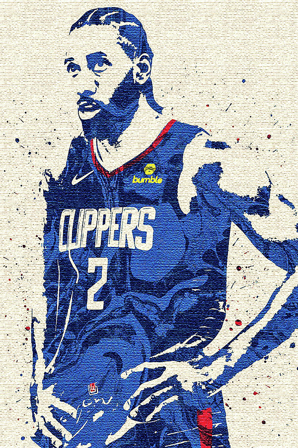 Kawhi Leonard Los Angeles Clippers Poster Digital Art By Willy Art 