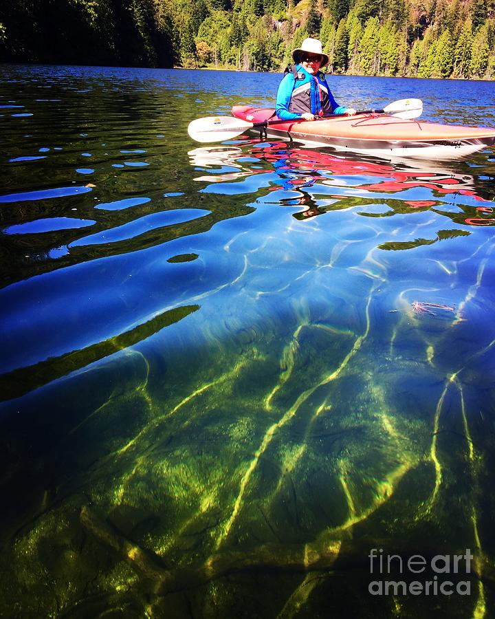 Kayak  Photograph by Bill Thomson
