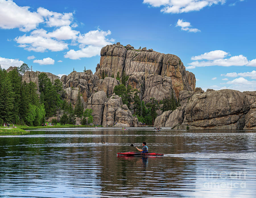 Kayak in Custer State Park Photograph by Nick Zelinsky Jr
