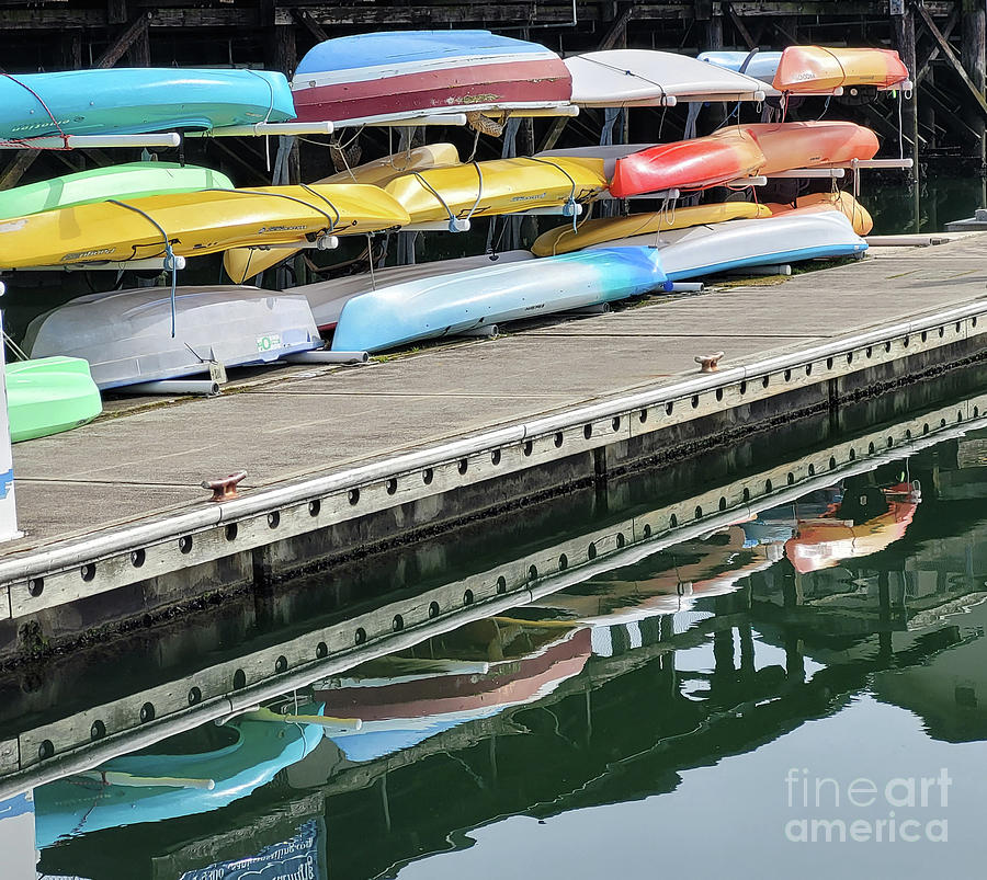 Kayak Rental Photograph by Norma Appleton