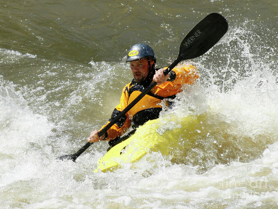 Kayaker Photograph by Garry McMichael