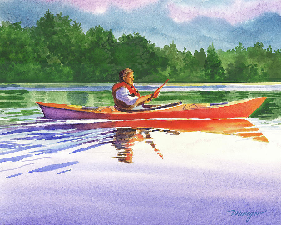 Kayaking by Nancy Munger