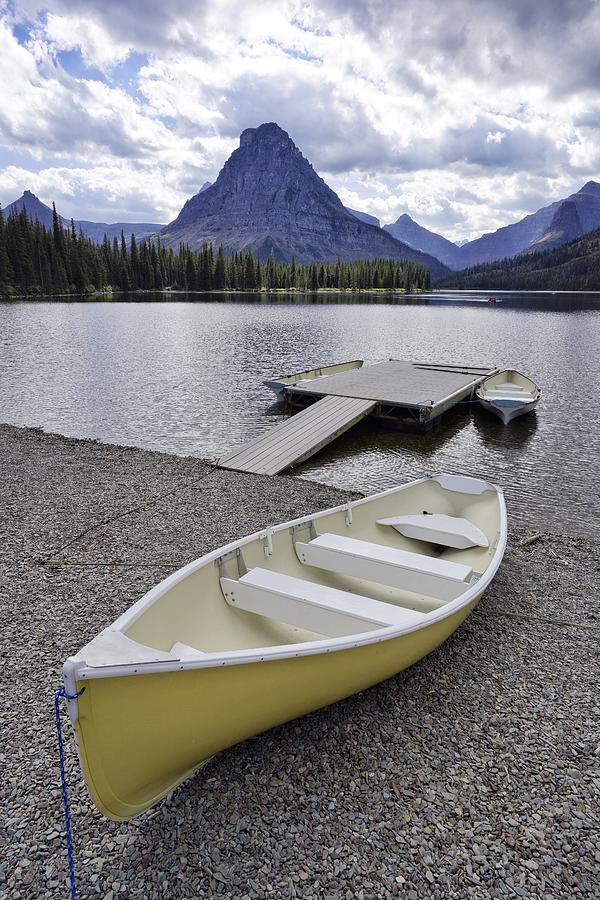 Kayaks in Montana Photograph by Jeff R Clow
