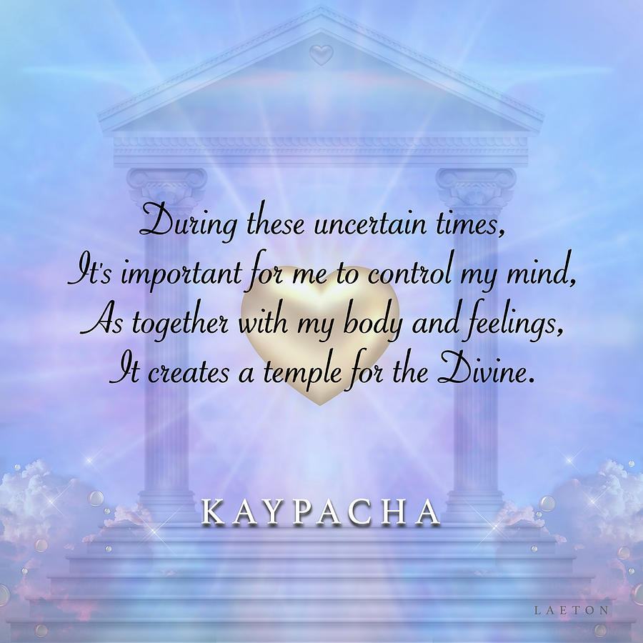 Kaypacha - April 1, 2020 Digital Art by Richard Laeton