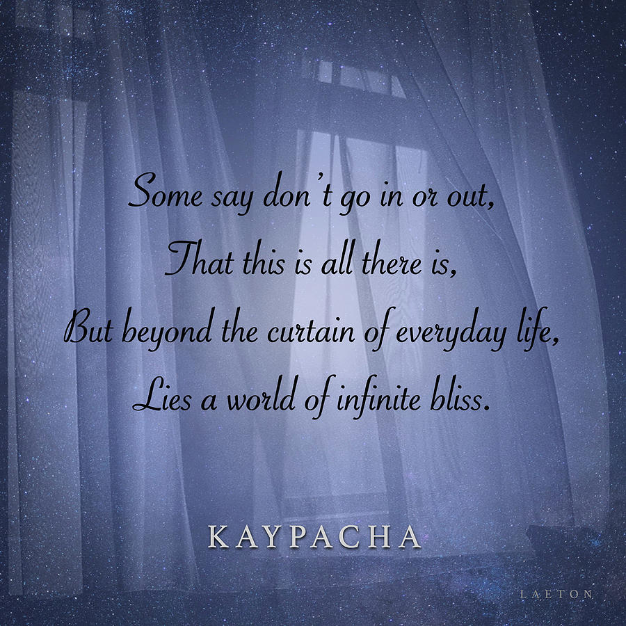 Kaypacha  - September 23, 2020 Digital Art by Richard Laeton
