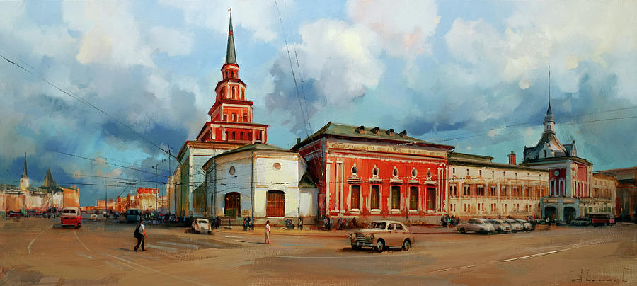 Kazan Station Painting