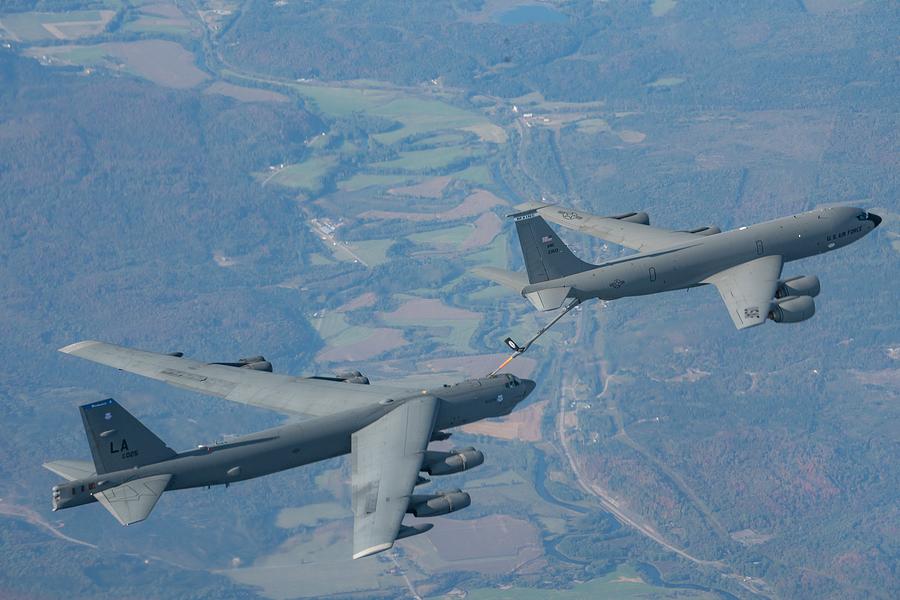 Kc-135/ B52 Photograph By Kyle Tufts