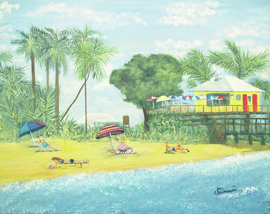 KC Riverstop Cape Coral Fl Painting By Joni Hermansen Fine Art America   Kc Riverstop Cape Coral Fl Joni Hermansen 