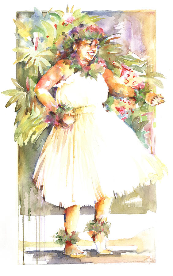 Ke Aloha Painting by Penny Taylor-Beardow