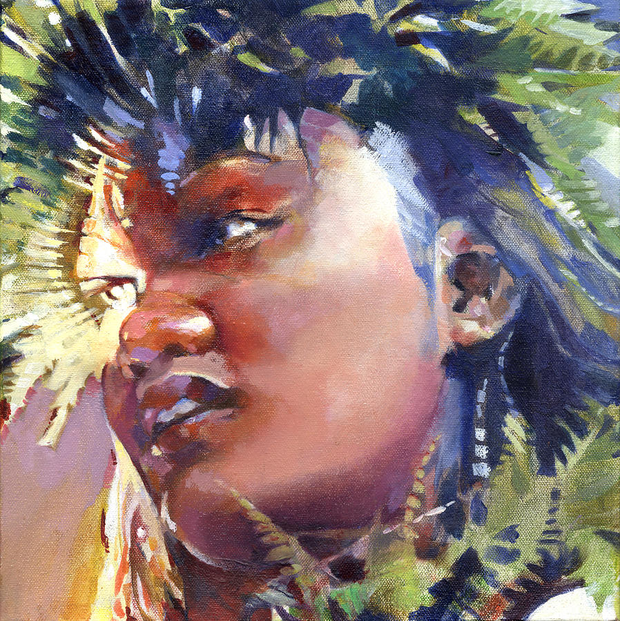 Ke Aloha,The Love Painting by Penny Taylor-Beardow