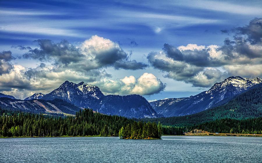 Nature Photograph - Keechelus Lake by Mountain Dreams