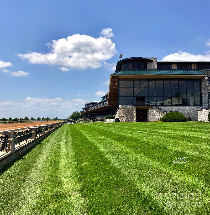 Keeneland Bluegrass Photograph by CAC Graphics