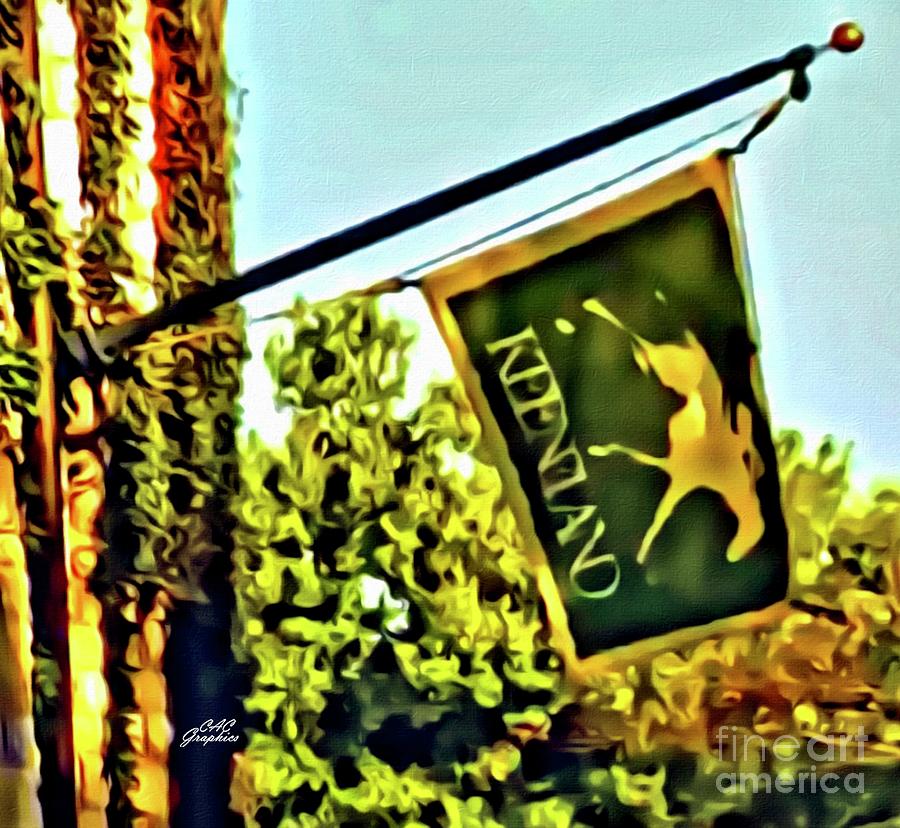 Keeneland Fall Flag Photograph by CAC Graphics