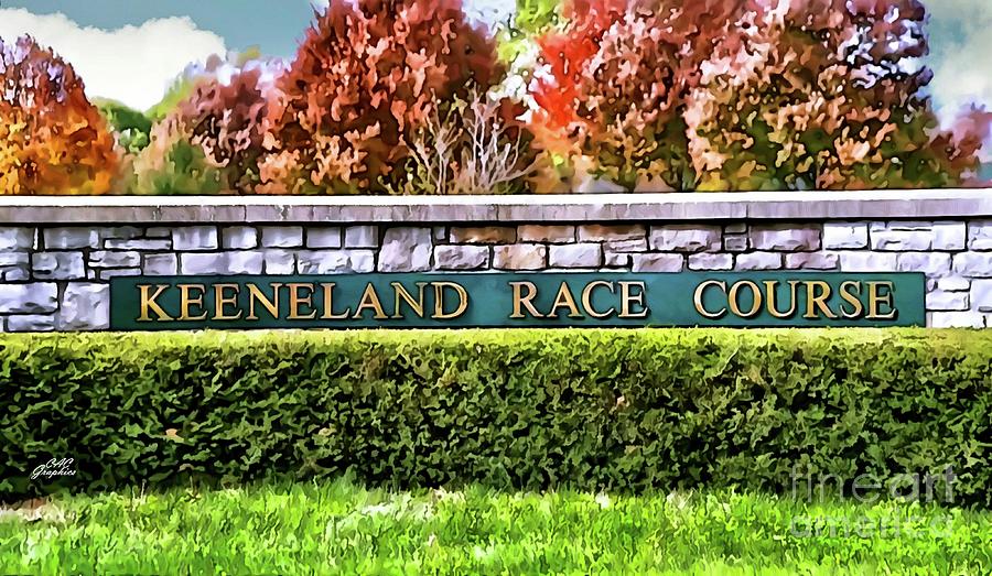 Keeneland In Autumn Digital Art by CAC Graphics