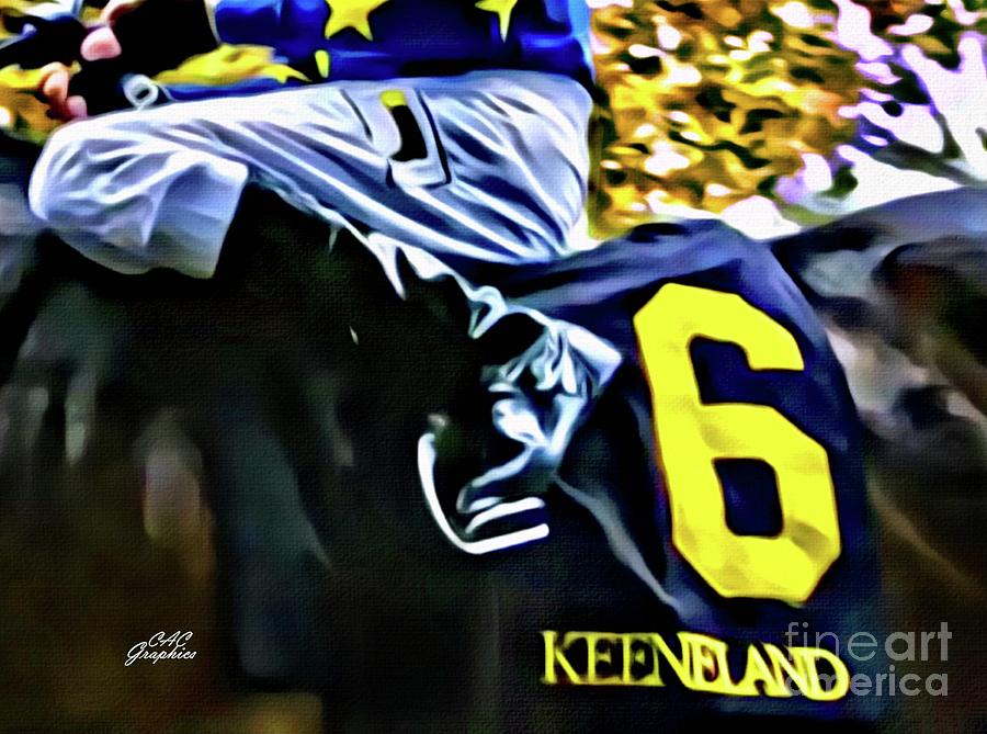 Keeneland No 6 Digital Art by CAC Graphics