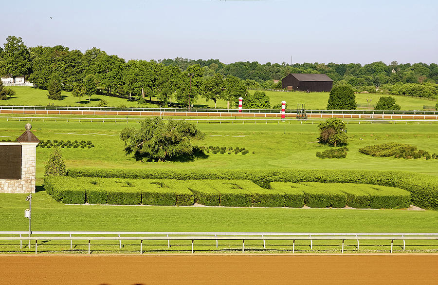 Keeneland Racetrack 2 Photograph by Sally Weigand