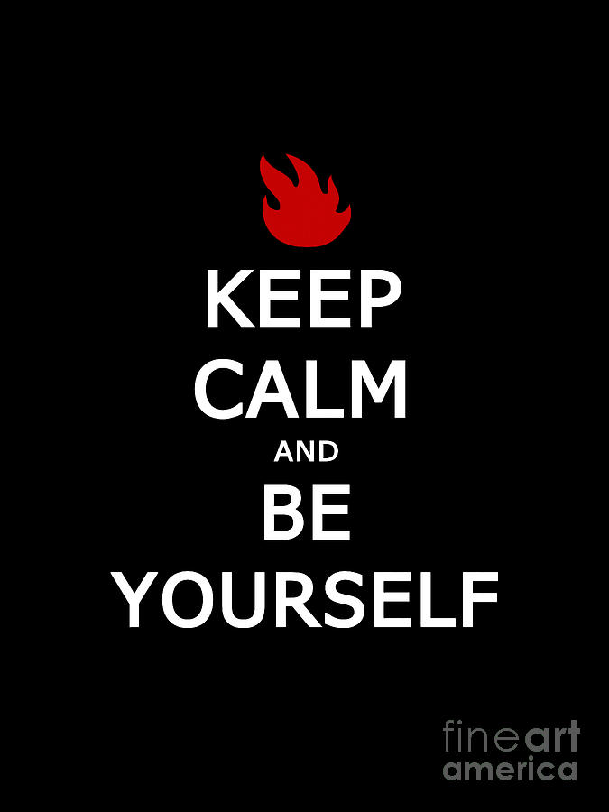 Keep calm and be yourself a2347 emc 3621