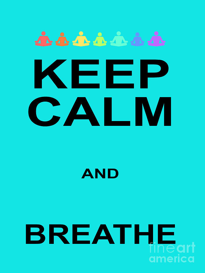 Keep Calm and Breathe 20200318invertv1 Photograph by Wingsdomain Art ...