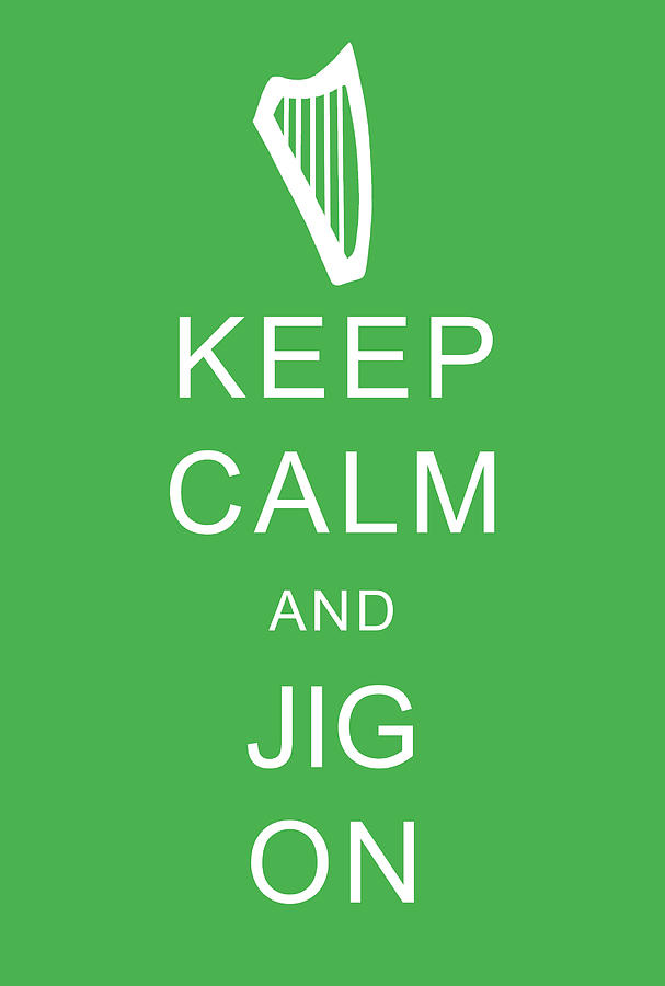 Keep Calm And Jig On Photograph by Suzanne Powers