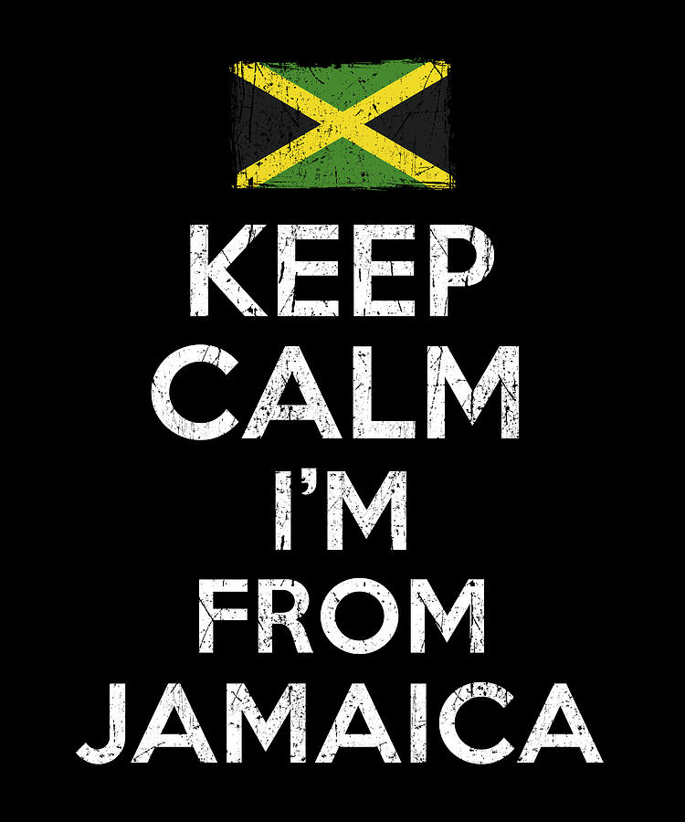 Keep Calm Jamaica Digital Art by Manuel Schmucker | Fine Art America