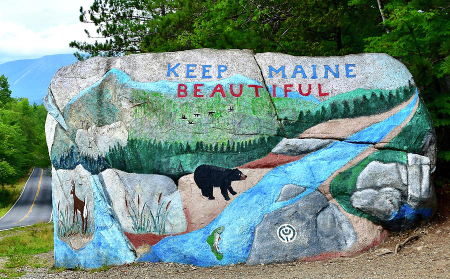 Keep Maine Beautiful Photograph by Monika Salvan