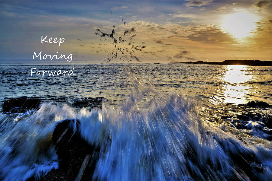 Ogunquit Photograph - Keep Moving Forward by Warren LaBaire Photography