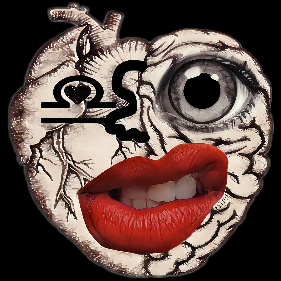 Keep My Heart in Mind Digital Art by BTru Expressions