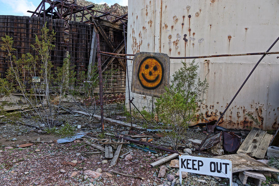 Keep Out Photograph by Rodney Lee Williams