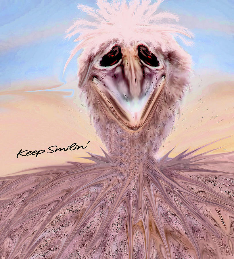 Keep Smilin Digital Art by Debra Kewley